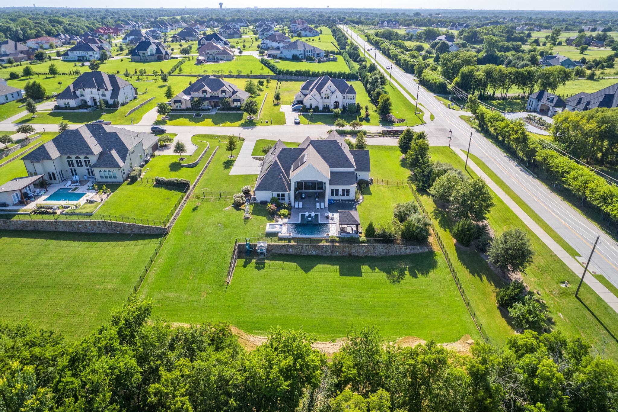 A luxury Toll Brothers home on 1.5 acres in the highly acclaimed Lovejoy ISD.